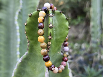 Bracelet pierre semi-précieuse Mookaite stone
