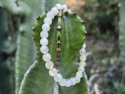 Bracelet pierre semi-précieuse citrine