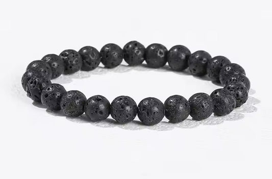 Bracelet Pierre lave semi-précieuse 100% naturel