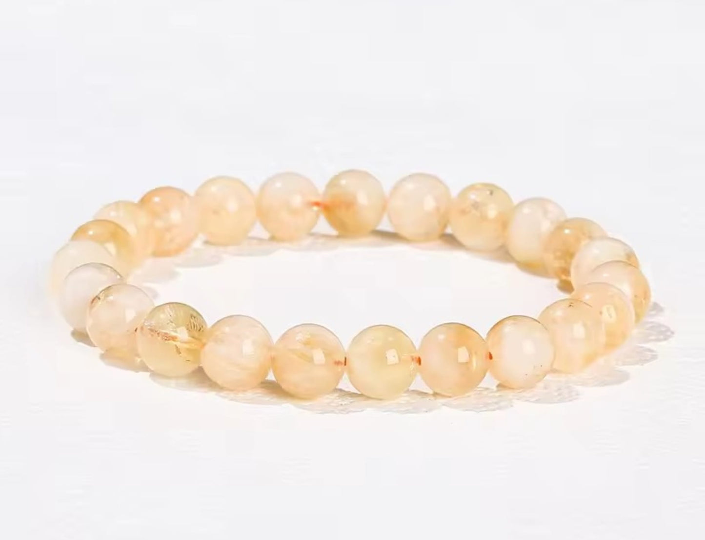 Bracelet pierre semi-précieuse citrine